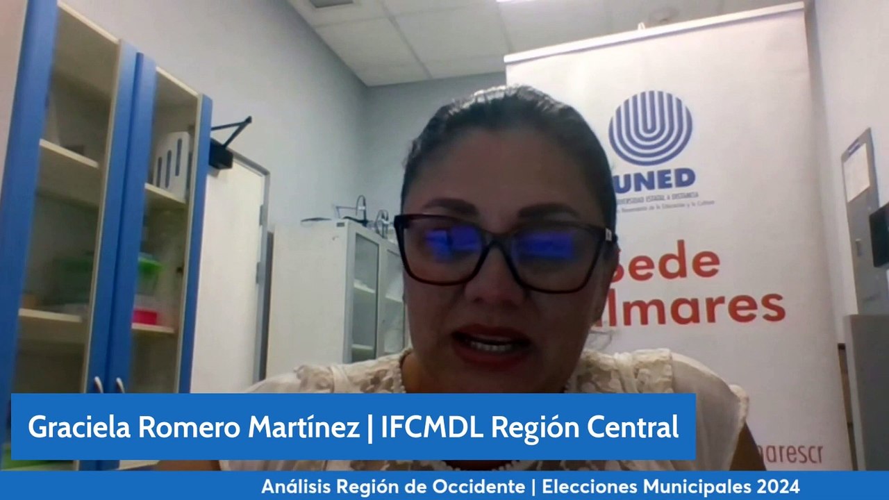 Análisis de las elecciones municipales en la Región Occidente del País.