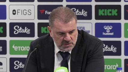 Postecoglou disappointed after Spurs blow lead to draw at Everton