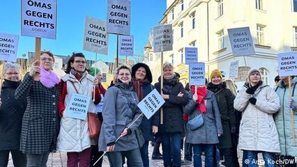 Grannies vs. the Right take on AfD in far-right stronghold
