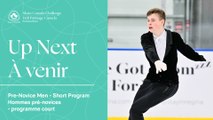 Pre Novice Men Short Program - RINK 2  - 2023-2024 SKATE CANADA CHALLENGE – PRE-NOVICE/NOVICE (9)