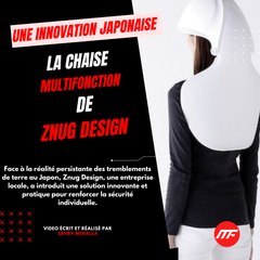 Une Innovation Japonaise: La Chaise Multifonction de Znug Design