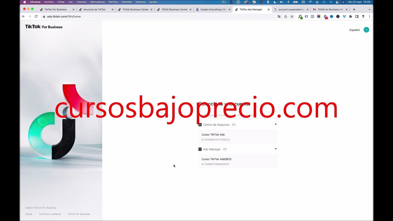 3. Cómo vincular cuenta publicitaria a tu Business Center (o el de clientes)
