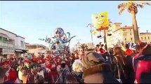 Carnevale di Viareggio, la prima sfilata del 2024