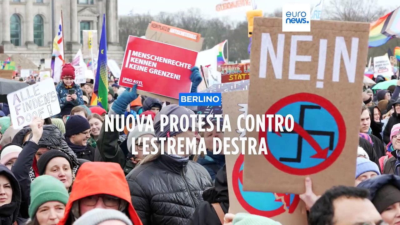 Germania, in 150mila chiedono misure contro l'estrema destra