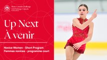 Novice Women Short Program - RINK 1 - 2023-2024 SKATE CANADA CHALLENGE – PRE-NOVICE/NOVICE (6)