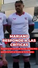 Mariano responde a las críticas