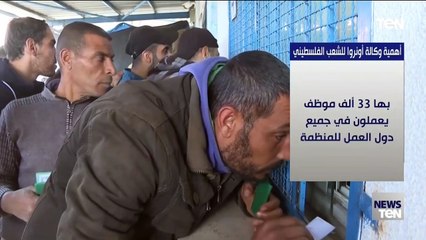 أهمية وكالة أونروا للشعب الفلسطيني