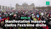 À Berlin, manifestation massive contre l'extrême droite