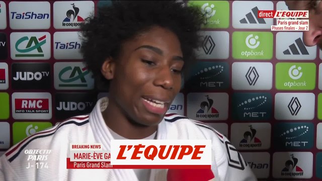 Gahié : « Je ne vais retenir que le positif » - Judo - Paris Grand Slam