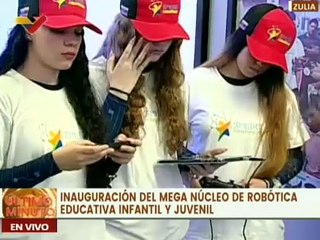 Inauguran Mega Núcleo de Robótica Infantil y Juvenil en el estado Zulia