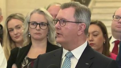 Donaldson optimistic for ‘stable’ future as Stormont resumes powersharing