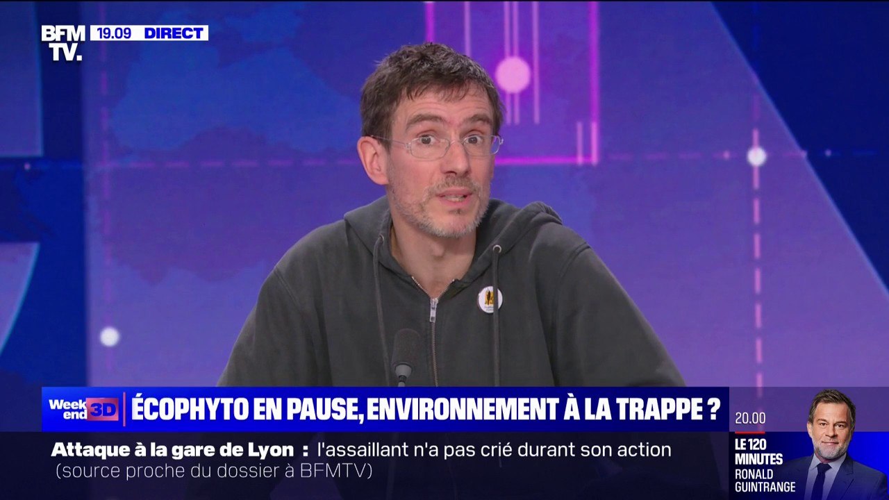 Gaspard Manesse, porte-parole de la Confédération paysanne, dénonce "un 49.3 agricole"