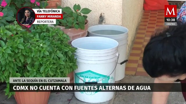 Sistema Cutzamala presenta alarmante sequía; no hay fuentes alternas de agua