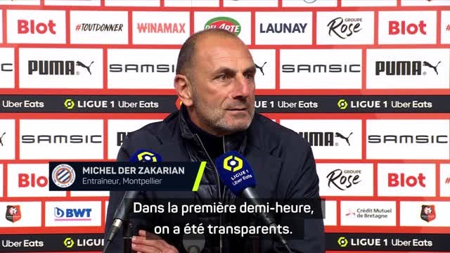 Montpellier - Der Zakarian : Il faut commencer les matches à l'heure