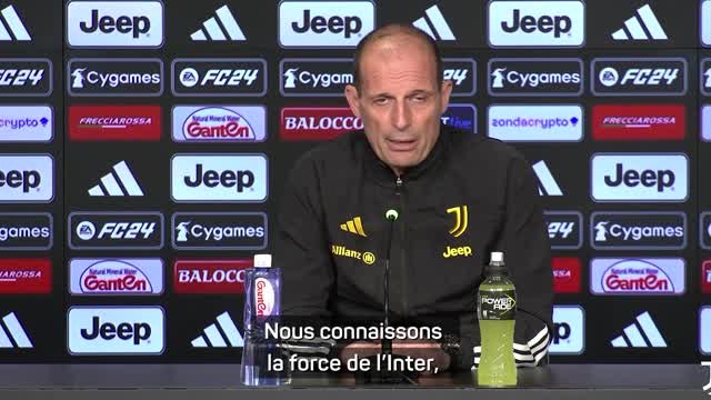 Juventus - Allegri : L'Inter reste le favori