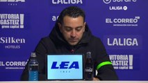 Rueda de prensa de Xavi Hernández tras el Alavés vs. Barcelona de LaLiga EA Sports