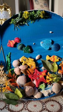 Ocean life crafting #CRAFTINGIDEAS#Aquiram crafting #CRAFTING