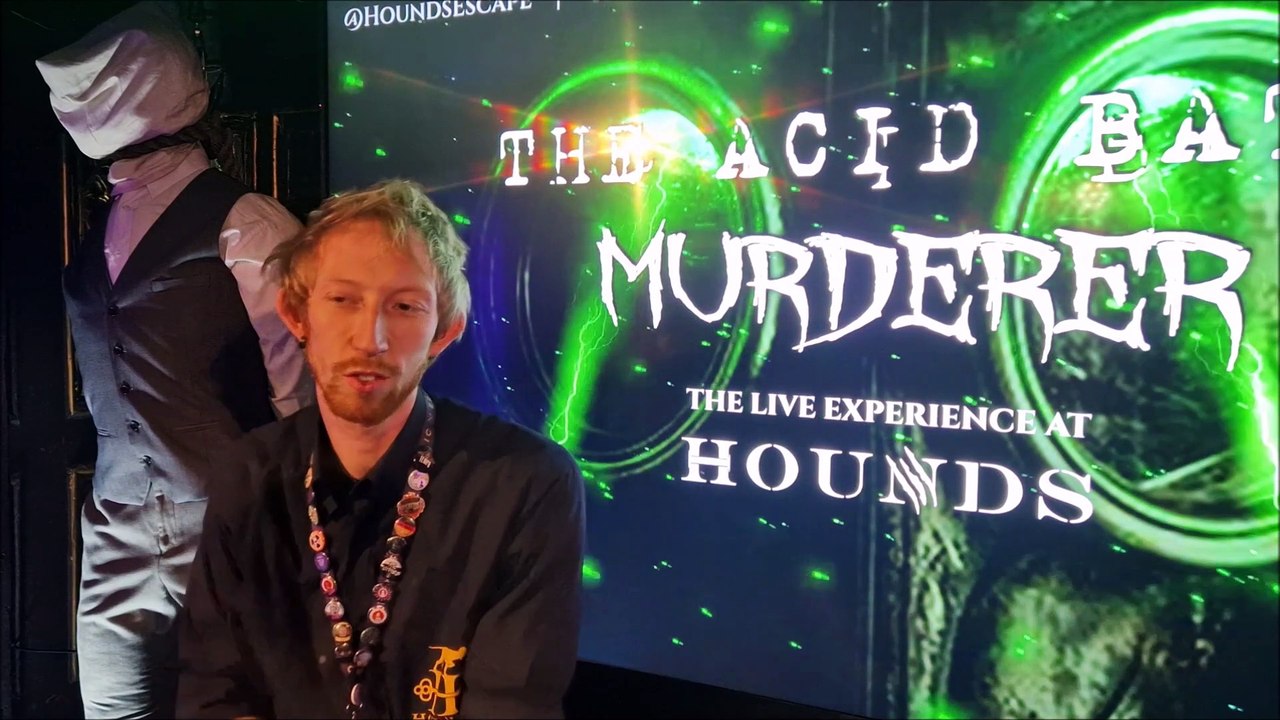 The Acid Bath Murderer Live Experience at Hounds Immersive Experiences - watch as we try it out