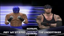 WWE Undertaker vs Rey Mysterio SmackDown 3 April 2003 | WWE Raw 2 XBOX CXBX emulator