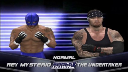 WWE Undertaker vs Rey Mysterio SmackDown 3 April 2003 | WWE Raw 2 XBOX CXBX emulator