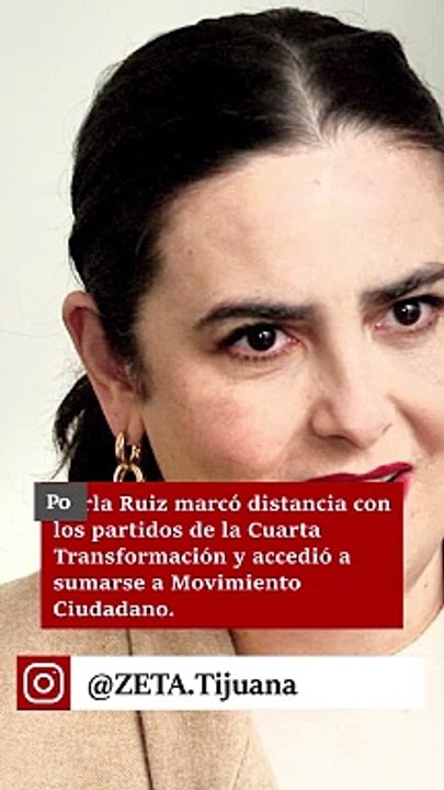 Karla Ruiz se aleja de división en Morena; va por MC.