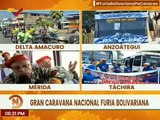 Milicia Bolivariana de Mérida se incorpora a la Gran Caravana en respaldo al proceso revolucionario