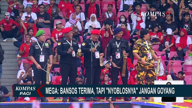 Megawati Singgung Pembagian Bansos di Masa Kampanye: Bansos Itu Uang Rakyat