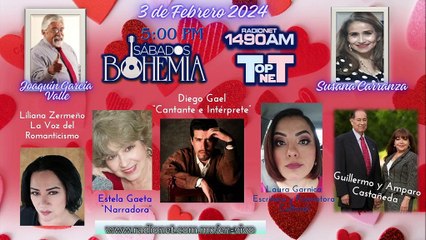 Sábados de Bohemia 3 de febrero 2024