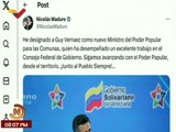 Designado Guy Vernaez como nuevo Ministro del Poder Popular para las Comunas