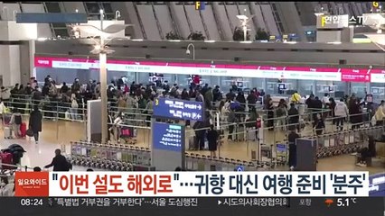 "이번 설도 해외로"…귀향 대신 여행 준비 '분주'
