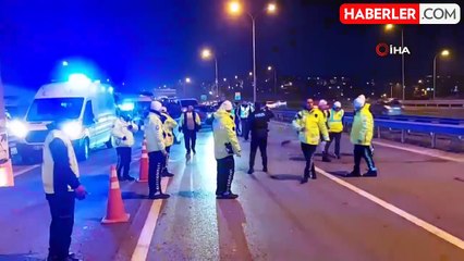 Sultanbeyli TEM Otoyolu'nda köpek zincirleme kazaya neden oldu: 12 yaralı