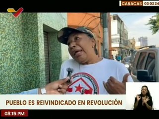 Descargar video: Pueblo caraqueño respalda las acciones de la Revolución Bolivariana