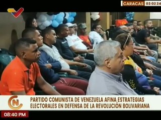 Download Video: Integrantes del Partido PCV establecen estrategias para defender la Revolución Bolivariana