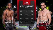 【FULL FIGHT】 Randy Brown vs. Muslim Salikhov | UFC Fight Night 235SDGSD
