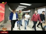 Vicepresidenta Delcy Rodríguez supervisa los avances del Plan Metro ¡Se Mueve Contigo! en Chacaíto