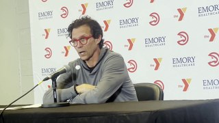 WATCH: Everything From Quin Snyder After Hawks Overtime Win vs the Warriors