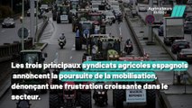 Manifestations agricoles : Les agriculteurs français lèvent la plupart des blocages