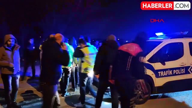 İnegöl'de polis takibinde yakalanan şüpheliler gözaltına alındı
