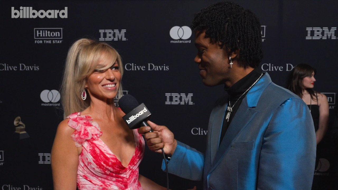 Debbie Gibson Talks Celebrating Legends in The Music Industry, Love for Olivia Rodrigo & Billie Eilish | Clive Davis Pre-Grammy Gala 2024