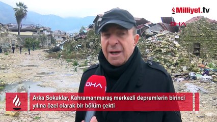 Arka Sokaklar oyuncuları deprem bölgesi Antakya'da!