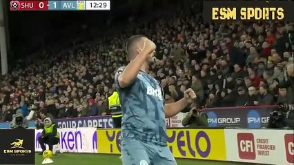 Sheffield United vs Aston Villa 1-5 All Goals & Extended Highlights 2024