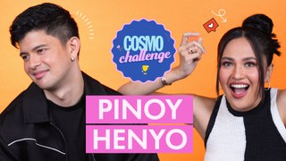 Julie Anne San Jose And Rayver Cruz Play Pinoy Henyo | Cosmo Challenge