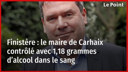 Finistère : le maire de Carhaix contrôlé avec 1,18 g d’alcool dans le sang