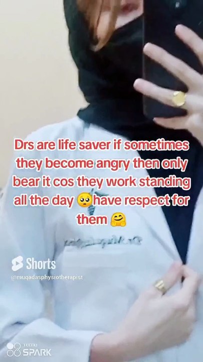 #have respect for them#dpt #youtubeshorts @muqadasphysiotherapist