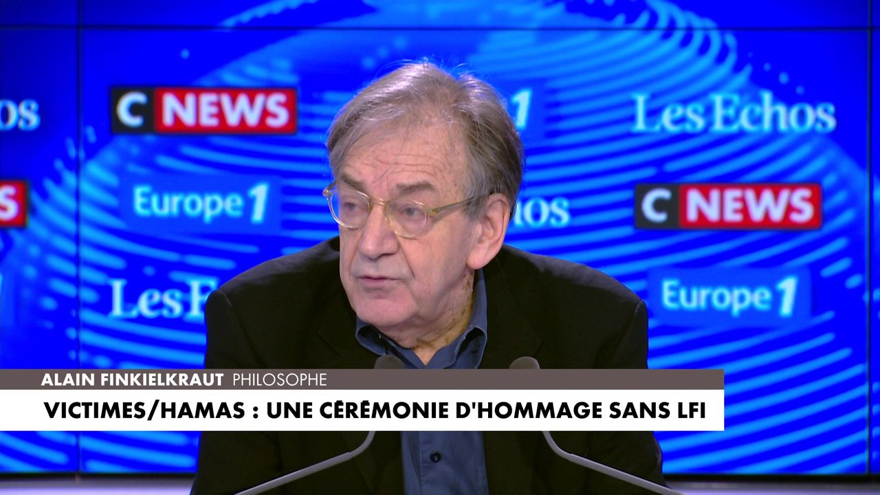 «LFI se déchaîne sur Israël aujourd’hui avec une virulence inouïe», Alain Finkielkraut justifie une cérémonie d’hommage aux otages sans les Insoumis le 7 février