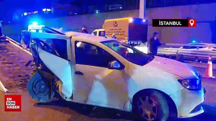 İstanbul Sultanbeyli'de sokak köpeği zincirleme kazaya neden oldu