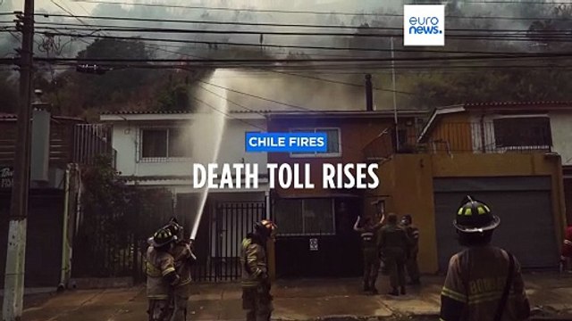 Dozens killed in Chile as forest fires rage in densely populated central areas