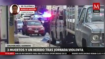 Asesinan a tres choferes en Chilpancingo, Guerrero; incendiaron sus vehículos
