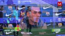 Rafa Márquez responde a críticas por postularse para el banquillo del Barcelona