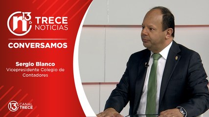Conversamos Sergio Blanco, vicepresidente del Colegio de Contadores.
